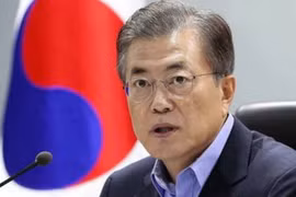 Tổng thống Hàn Quốc Moon Jae-in. (Nguồn: AFP)