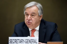 Tổng Thư ký Liên hợp quốc Antonio Guterres. (Ảnh: AFP/TTXVN)