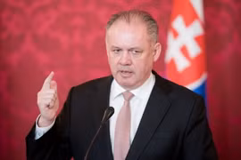 Tổng thống Slovakia Andrej Kiska. (Ảnh: AFP/TTXVN)