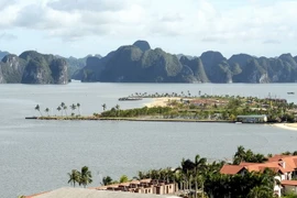 Một góc Khu du lịch Tuần Châu. (nguồn: Thanh Hà/TTXVN)