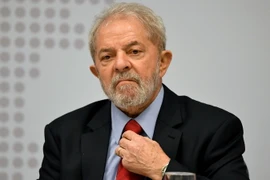 Cựu Tổng thống Brazil Luiz Inacio Lula da Silva. (Ảnh: AFP/TTXVN)