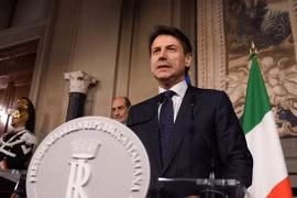 Tân Thủ tướng Italy Giuseppe Conte. (Ảnh: THX/TTXVN)