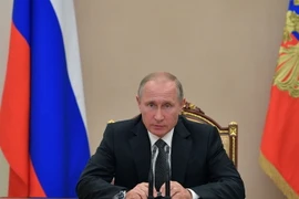 Tổng thống Nga Vladimir Putin. (Ảnh: AFP/TTXVN)