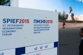 Diễn đàn kinh tế quốc tế St. Petersburg lần thứ 19 (SPIEF 2015) tại Nga. (Nguồn: RIA Novosti)