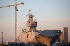 Pháp có thể bàn giao tàu sân bay Mistral cho Nga trong tháng Ba