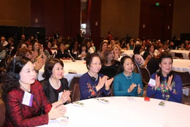 Phó Chủ tịch nước dự lễ bế mạc Hội nghị Thượng đỉnh Phụ nữ Toàn cầu