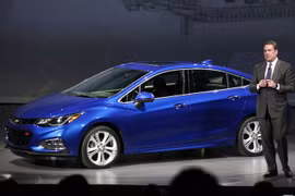 Mẫu Chevrolet Cruze compact 2016. (Nguồn: usatoday)