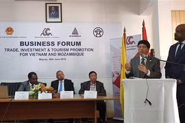 Việt Nam-Mozambique xúc tiến hợp tác đầu tư, thương mại và du lịch