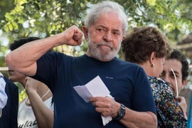 Cựu Tổng thống Brazil Lula da Silva. (Nguồn: AFP/TTXVN)