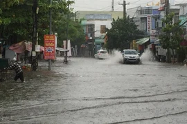 Trong chiều tối và đêm 29/6 ở khu vực vùng núi Bắc Bộ có mưa rào và dông rải rác. (Ảnh: Công Thử/TTXVN)