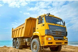 Một mẫu xe tải Kamaz. (Nguồn: miningreview.com)