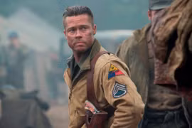 Tài tử Brad Pitt tái xuất màn ảnh rộng với vai lính chiến lịch sử 