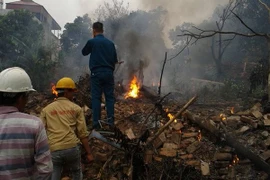 Viện Bỏng Quốc gia điều trị tích cực cho 5 nạn nhân vụ máy bay rơi