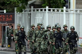Trung Quốc bắt giữ hàng chục nghi can khủng bố ở Tân Cương