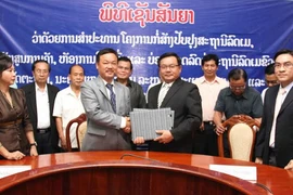 Thêm một công trình mới mang dấu ấn của Việt kiều tại Lào