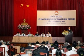 Hội nghị lần hai Ủy ban Trung ương Mặt trận Tổ quốc khóa VIII