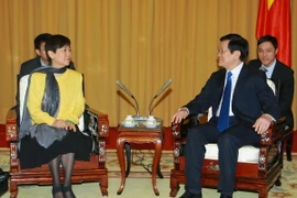 Chủ tịch nước tiếp Đoàn Hội hữu nghị Đối ngoại nhân dân Trung Quốc