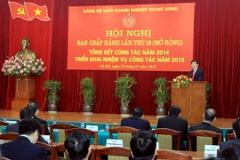 Đảng bộ Khối Doanh nghiệp TW triển khai nhiệm vụ năm 2015