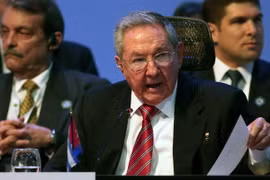 Chủ tịch Raul Castro tán thành mối quan hệ hòa bình Cuba-Mỹ