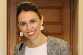 Thủ tướng New Zealand Jacinda Ardern. (Ảnh: Khánh Linh/Vietnam+)
