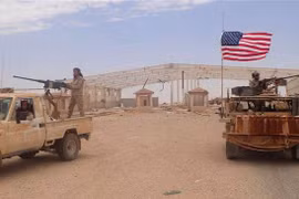 Binh sỹ Mỹ ở Syria. (Nguồn: Press TV)