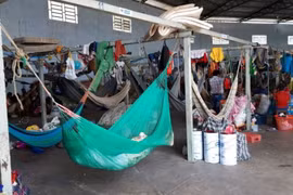 Chỗ ở của người di cư từ Venezuela. (Nguồn: france24.com)