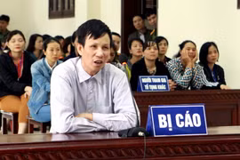 Bị cáo Nguyễn Văn Túc tại tòa. (Ảnh: Thế Duyệt/TTXVN)