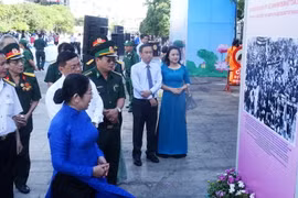 Khách tham quan triển lãm. (Ảnh: Gia Thuận/TTXVN)