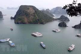 Du lịch Hạ Long. (Nguồn: TTXVN)