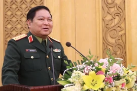 Đại tướng Ngô Xuân Lịch, Ủy viên Bộ Chính trị, Phó Bí thư Quân ủy Trung ương, Bộ trưởng Bộ Quốc phòng. (Nguồn: TTXVN)