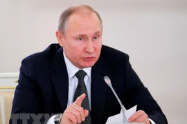 Tổng thống Nga Vladimir Putin. (Nguồn: AFP/TTXVN)
