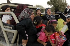 Người tị nạn Syria. (Ảnh: AFP/TTXVN)