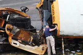 Hiện trường vụ tai nạn. (Nguồn: Nj.com)