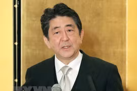 Thủ tướng Nhật Bản Shinzo Abe. (Ảnh: AFP/TTXVN)