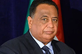 Ngoại trưởng Sudan Ibrahim Ghandou. (Nguồn: File)