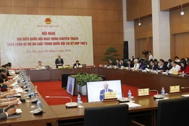 Quang cảnh hội nghị. (Ảnh: Văn Điệp/TTXVN)