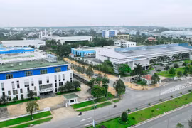 Khu Công nghệ cao ở Thành phố Hồ Chí Minh. (Ảnh: Quang Nhựt/TTXVN)