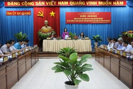 Hội nghị Đánh giá kết quả kiểm tra việc xây dựng và thực hiện quy chế dân chủ ở cơ sở năm 2017 Cụm các tỉnh Tây Nam Bộ. (Ảnh minh họa. Nguồn: TTXVN)