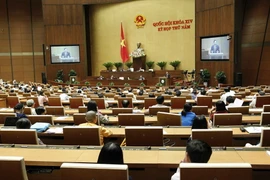 Toàn cảnh phiên họp chiều 14/6. (Ảnh: Văn Điệp/TTXVN)