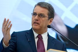 Tổng Giám đốc Tổ chức Thương mại Thế giới (WTO) Roberto Azevedo. (Nguồn: The Indian Express)