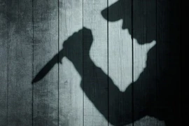 Đối tượng Nguyễn Văn Tân tại Cơ quan Điều tra về tội phạm và trật tự xã hội-Công tỉnh Ninh Thuận. (Ảnh: Công Thử/TTXVN)