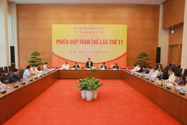 Quang cảnh phiên họp. (Ảnh: Dương Giang/TTXVN)