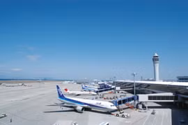 Một góc sân bay Chubu. (Nguồn: Meitetsu-bus.co.jp)