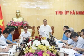 Thủ tướng Nguyễn Xuân Phúc phát biểu chỉ đạo. (Ảnh: Thống Nhất/TTXVN)