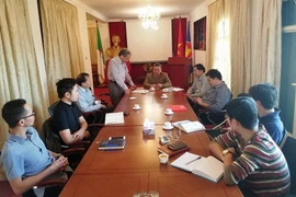 Quang cảnh tọa đàm. (Ảnh: Tấn Đạt/TTXVN)