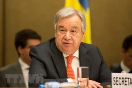Tổng Thư ký Liên hợp quốc Antonio Guterres. (Nguồn: THX/TTXVN)