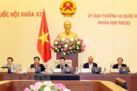 Một phiên họp của Ủy ban Thường vụ Quốc hội. (Nguồn: TTXVN)