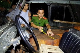 Trưởng ban Dân nguyện Nguyễn Thanh Hải phát biểu tại buổi làm việc. (Ảnh: Minh Tâm/TTXVN)