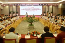 Quang cảnh hội nghị. (Ảnh: Đinh Văn Nhiều/TTXVN)