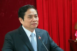 Toàn cảnh lễ khai mạc Hội nghị Trung ương 7. (Ảnh: Trí Dũng/TTXVN)